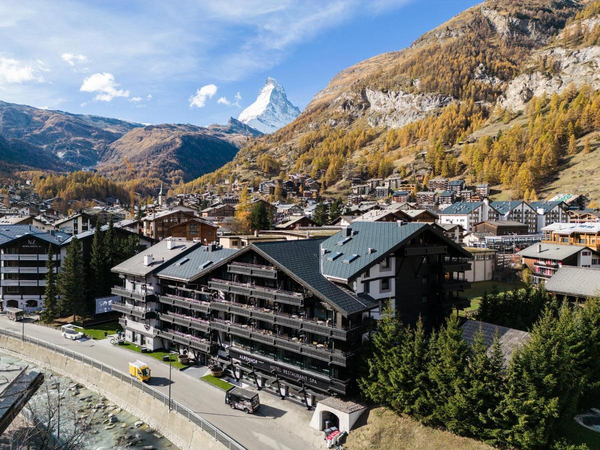 Wellness Hotel Alpenhof Zermatt Exterior foto